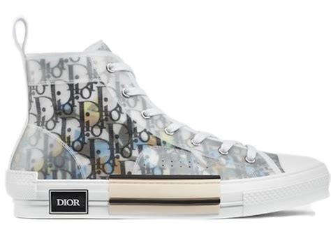 Dior B23 High Top Alex Foxton Oblique Men's